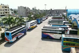 Ban on operation of inter-state bus service in the mp