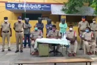 mee seva murder case chased by dufi police officers in guntur district