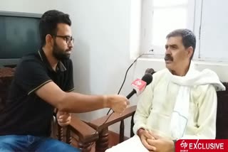 interview of Former MLA Bumber Thakur with etv bharat