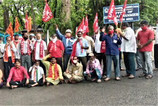 Third day strike in Singareni mines in Bhadradri Kothagudem district