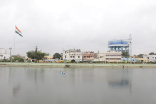 Beautification of ponds is being done by Smart City Limited