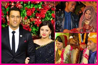 Mahendra Singh Dhoni and Sakshi are celebrating 10th wedding anniversary