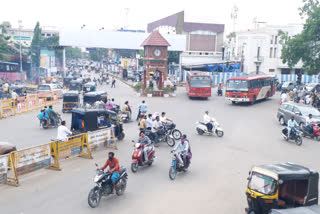 Bellary completetly support for Sunday Lockdown..