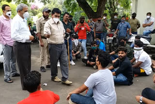 STUDENTS PROTEST