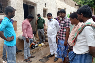 Distribution of rotten eggs to pregnant women, children at Anganwadi center