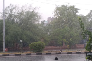 weather changed in jaipur, तापमान में हुई गिरावट