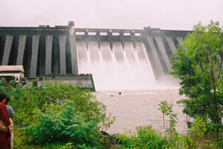 Rain Starting in Koyna dam area in satara