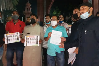 AMU Students candle March Against Kanpur incident