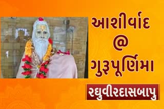 જૂનાગઢ માણાવદરના ત્રંબકેશ્વર મહાદેવ મંદિરે કરી ગુરૂપૂર્ણિમાની ઉજવણી