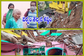 due-to-heavy-rain-wall-was-collapsed-on-houses-at-45th-division-of-vijayawada-city-krishna-district