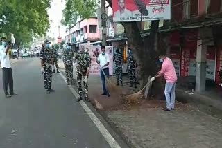 Chas Municipal Corporation cleanliness drive on the occasion of Van Mahotsav