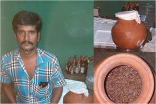 மதுபானம் தயாரித்தவர் கைது