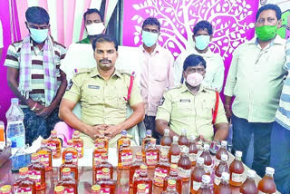 liquor goes to black market from government shops staff playing key role in this issue in guntur district