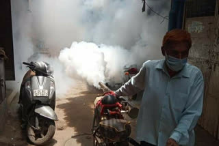 Fogging work in Ballimaran