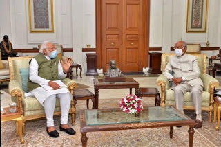 PM Modi meets President Kovind