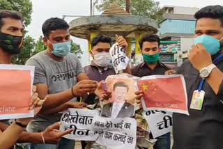 protest-against-china-and-chinese-presidents-effigy-burnt-in-seoni