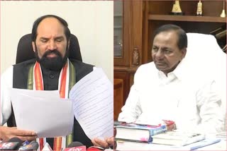 tpcc chief uttam kumar reddy write a letter to cm kcr on electricity bills