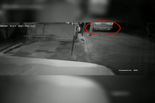 Soybean truck stolen in CCTV camera