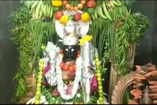 Sri Lalitha Tripura Sundari Devi appears to  Shakambar Devi in gunthakallu anathapuram district