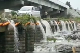 Bandar pally Dam Fillled With Water in Mahabub nagar