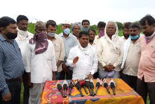 nimz farmers meeting in gangwar village