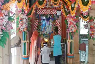 Pali news, पाली में शिव मंदिर में पूजा