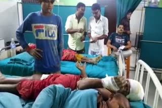 people injured due to land dispute in godda