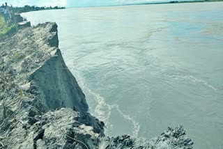 Erosion at jaleswar goalpara assam etv bharat news