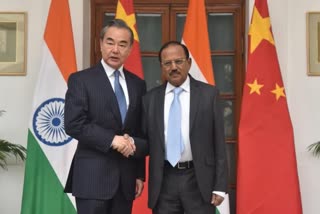 National Security Advisor (NSA) Ajit Doval held talks with Chinese Foreign Minister