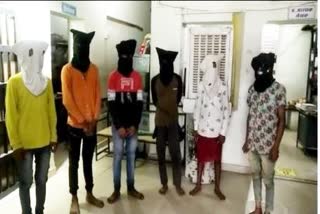 Arrested 9 accused