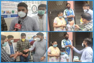 Jungpura MLA Praveen Kumar distributed immunity booster to the people