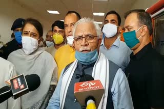 manohar lal reaction on challenge of bhupinder hooda to contest baroda by election