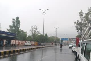 Ajmer rain news,  ETV bharat Hindi News