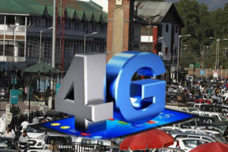 NPP stages protest, demands restoration of 4G mobile internet services in Jammu & Kashmir