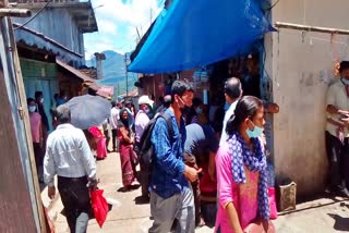 Lock down broken by public in dima hasao assam etv bharat news