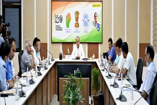 CM Ashok Gehlot video conferencing,  Corona virus update