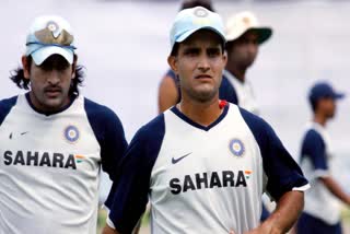 MS Dhoni, Sourav Ganguly