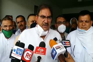 abhay chautala said that fight between inld and congress in baroda election