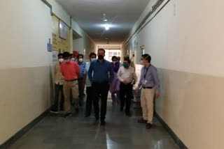 नागौर न्यूज, Nagaur News, Inspection of Jawaharlal Nehru Hospital