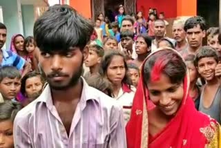 Villagers get married to lover couple in godda