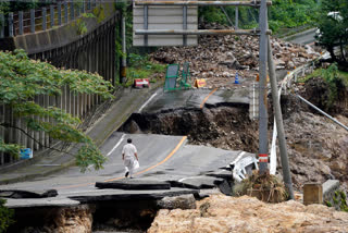 Death toll from flooding in Japan rises to 50, dozen missing