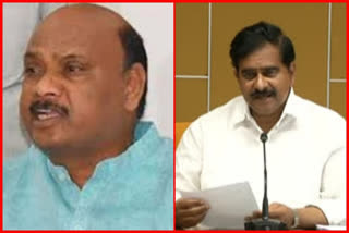 ex ministers devineni uma and ayyannapatrudu fires on government on house sites distribution