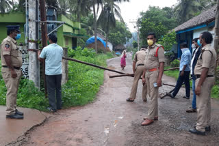 police constable tested corona positive in p.gannavaram at east godavari