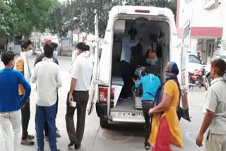 Car accident near Dhanana village of Bhiwani