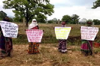 protest against commercial mining