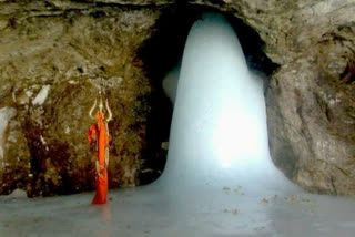 in view of amarnath yatra, yatra niwas in jammu decorated