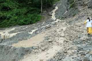 landslide on nh 10