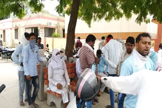 alwar road accident news, death in road accident