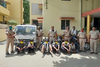 Jaipur news,  Rajasthan news , vehicle thief gang,  vehicle thief gang busted,  Vehicle thief arrested in Chaumu