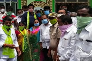 MLA Vital reddy participated th term Harithaharam Programme in Mudhol